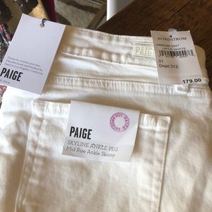 Brand new Paige Skyline Ankle Peg Skinny Jeans